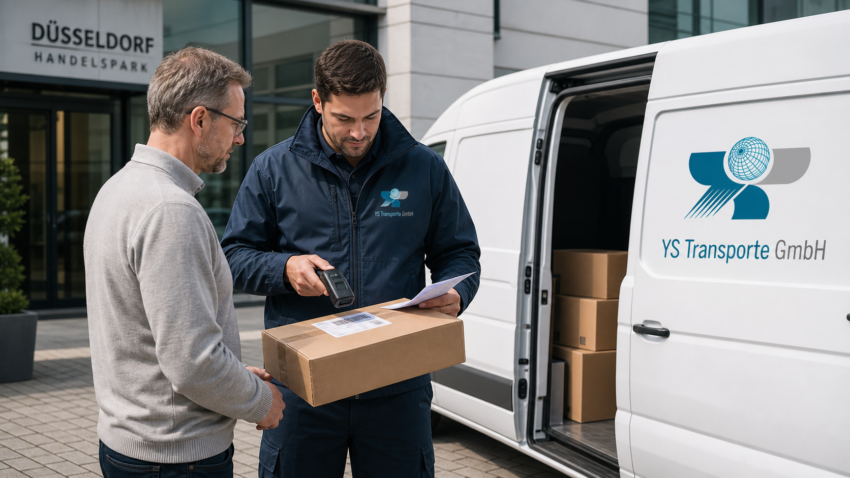 YS Transporte bei der Sendungsbearbeitung